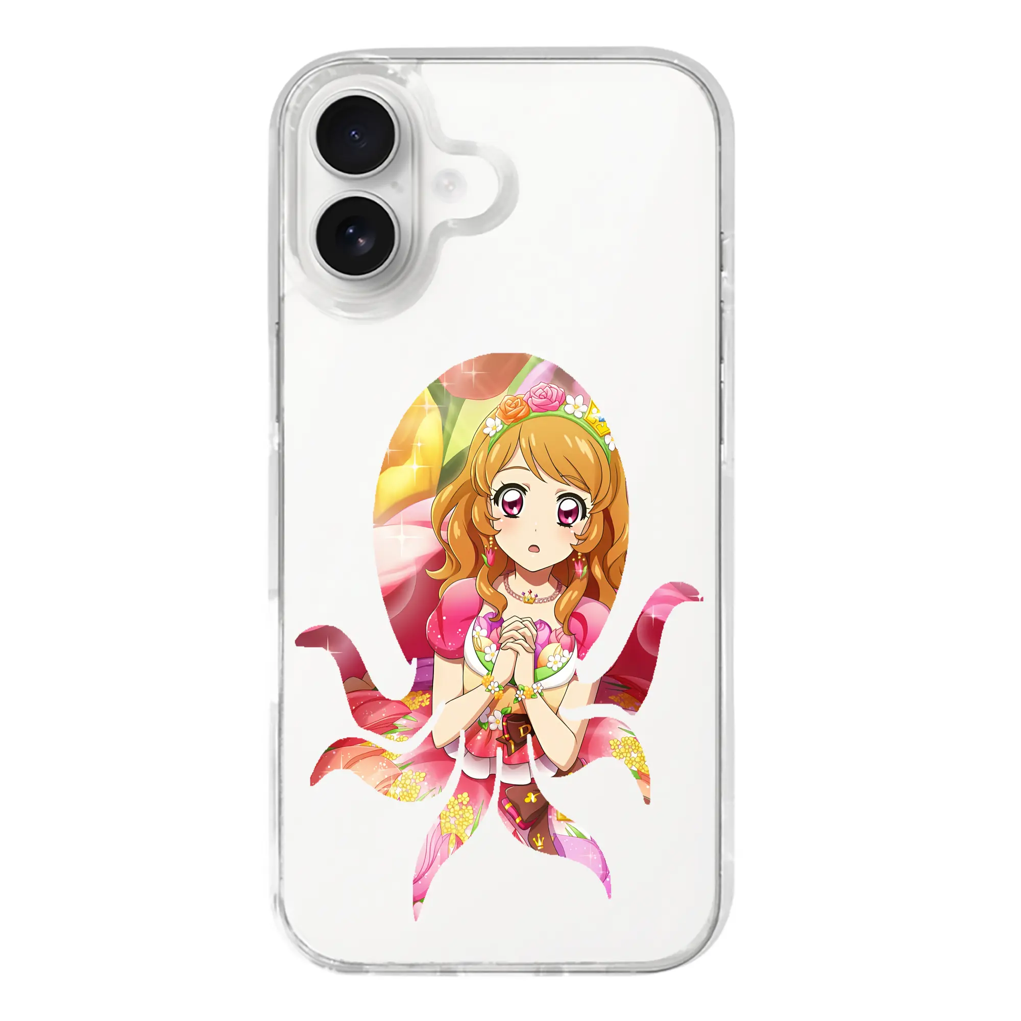 アイカツ グッズ 北大路 さくら - iPhone 17シリーズ 透明スマホケース – 薄型・耐衝撃・精密フィット保護カバー